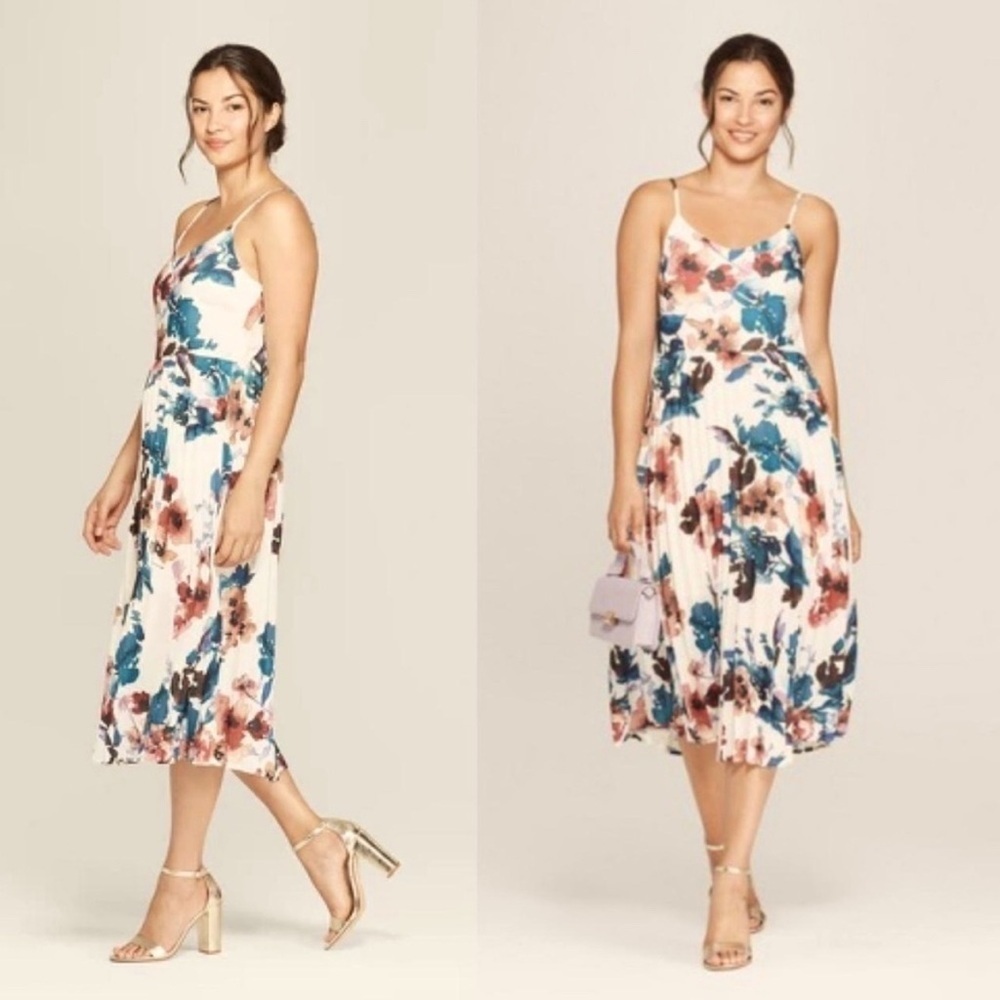 A new day pleated midi dress - Picture 2 of 12